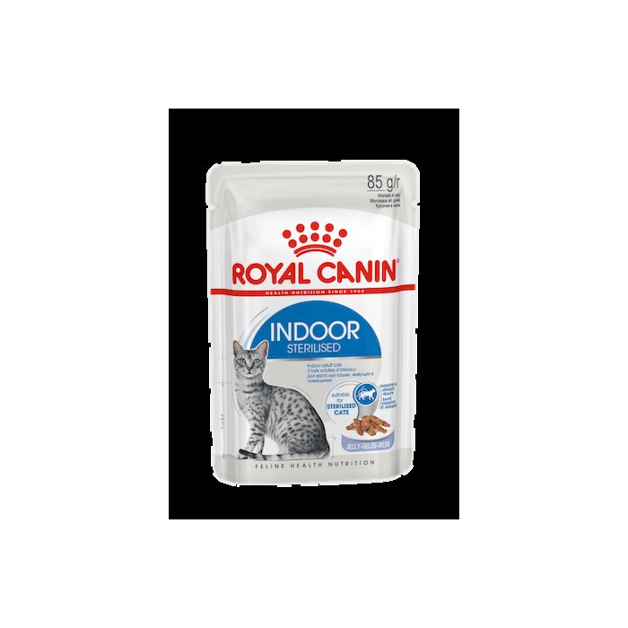 Royal Canin FHN INDOOR STERILIZED MORSELS IN JELLY (85g x 12)