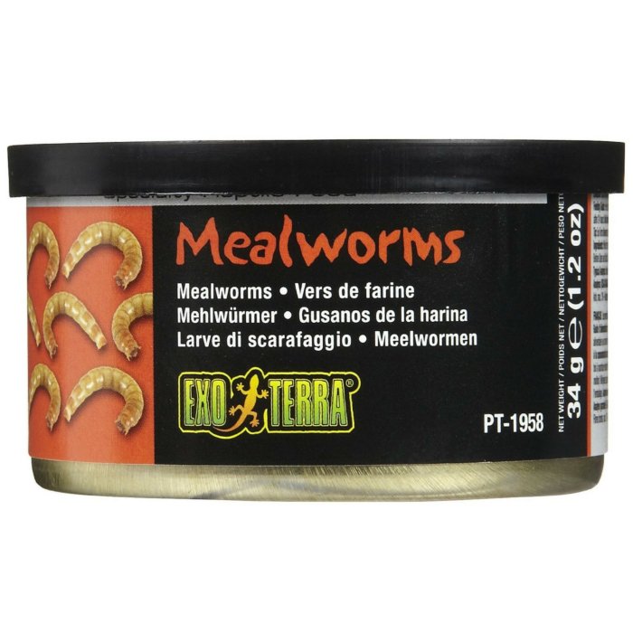 Roomajate sööt Exo Terra Mealworms / 34g	