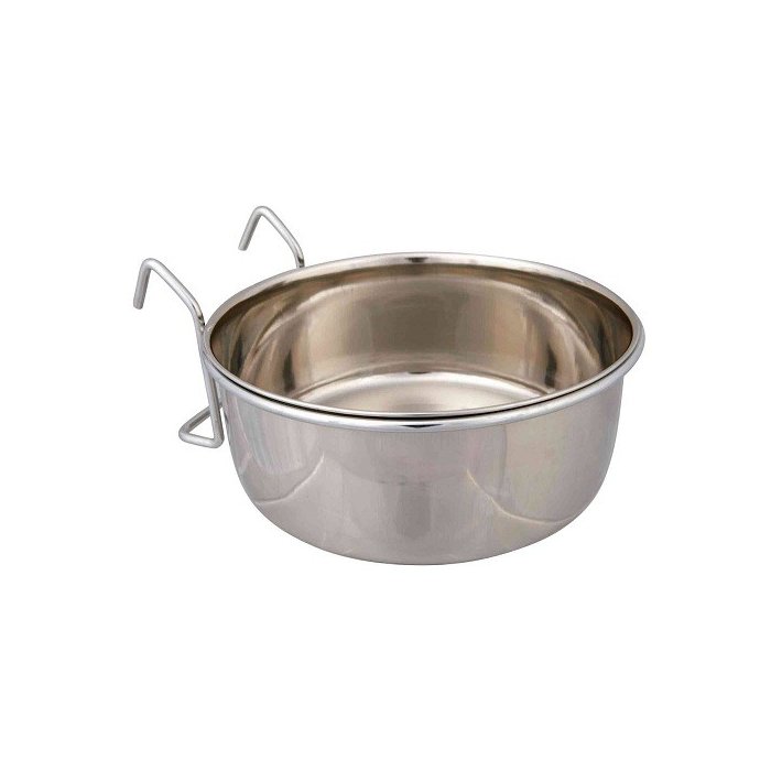 Roostevabast terasest kauss hoidjaga, 900 ml/ø 14 cm
