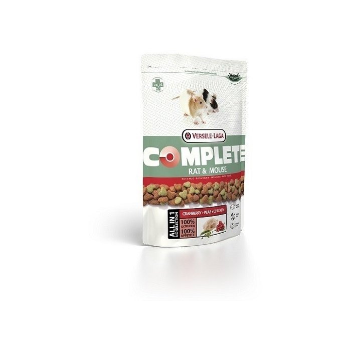 Täissööt COMPLETE Rat & Mouse 500g rottidele ja hiirtele