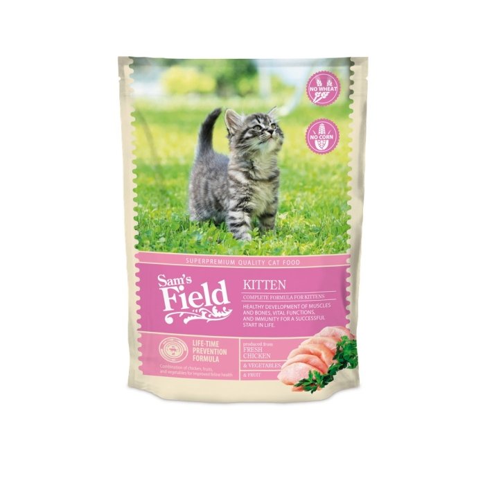 Sam's Field Kitten kassitoit 0,4kg