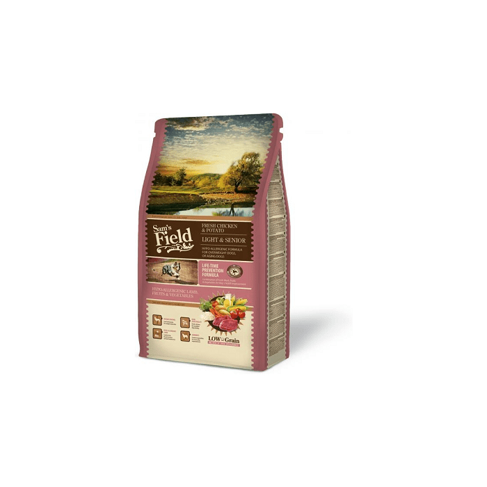 Sam's Field Light & Senior koeratoit 2.5kg
