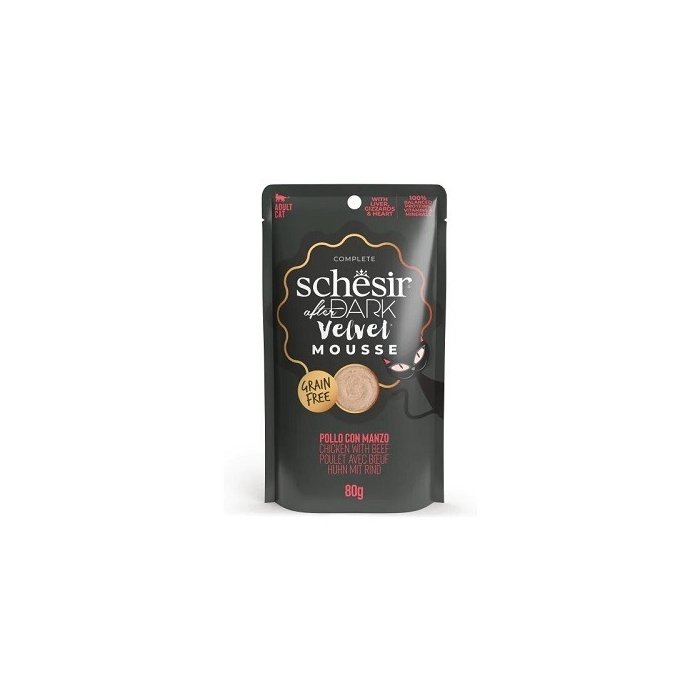 Schesir After Dark kanaliha + loomaliha vaht kassikonserv 80g