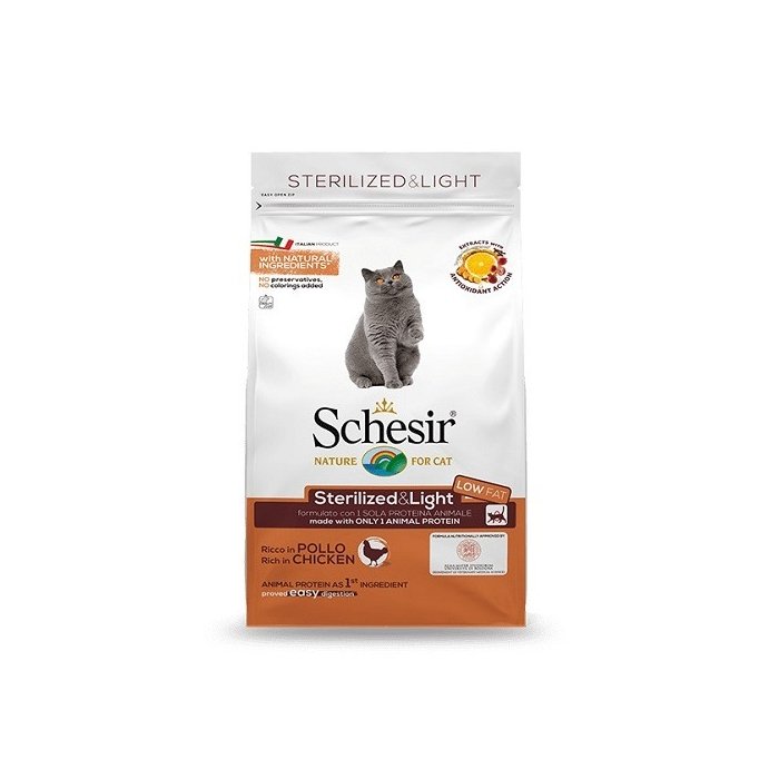 Schesir kassitoit Cat steriliseeritud ja ülekaalulistele kassidele / 400g 