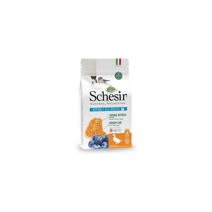 Schesir Natural Selection kuivtoit kassipoegadele pardiga / 1,4kg