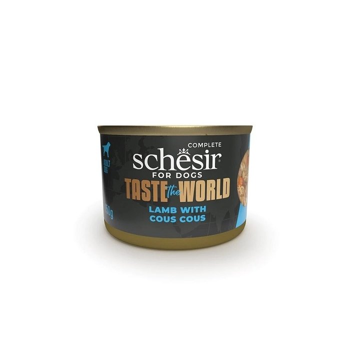 Schesir Taste The World lambaliha kuskus märg toit koertele 150g