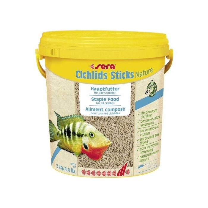 Sera Cichlid Sticks Nature 10l  2kg