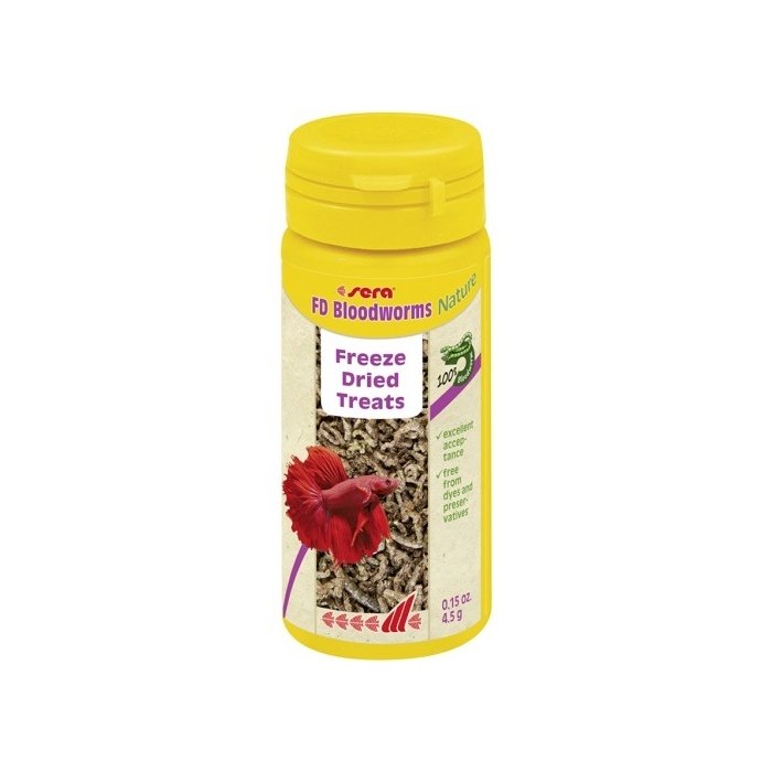 Sera FD Bloodworms Nature 50ml  4.5g