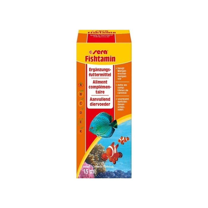 Vitamiinid Sera 'Fishtamin' / 15 ml