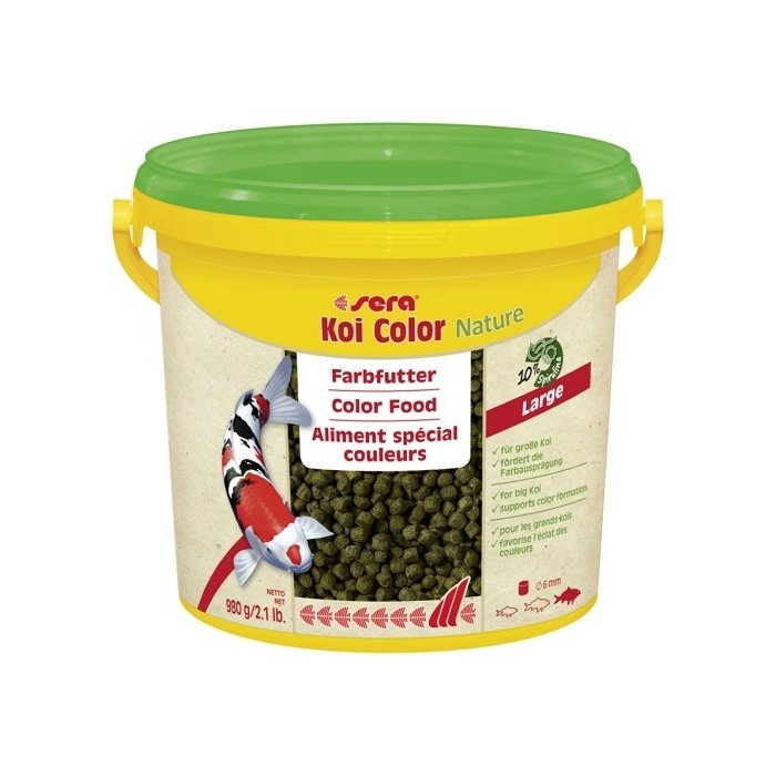Koi kalade toit, Koi color large / 21l  5.55kg