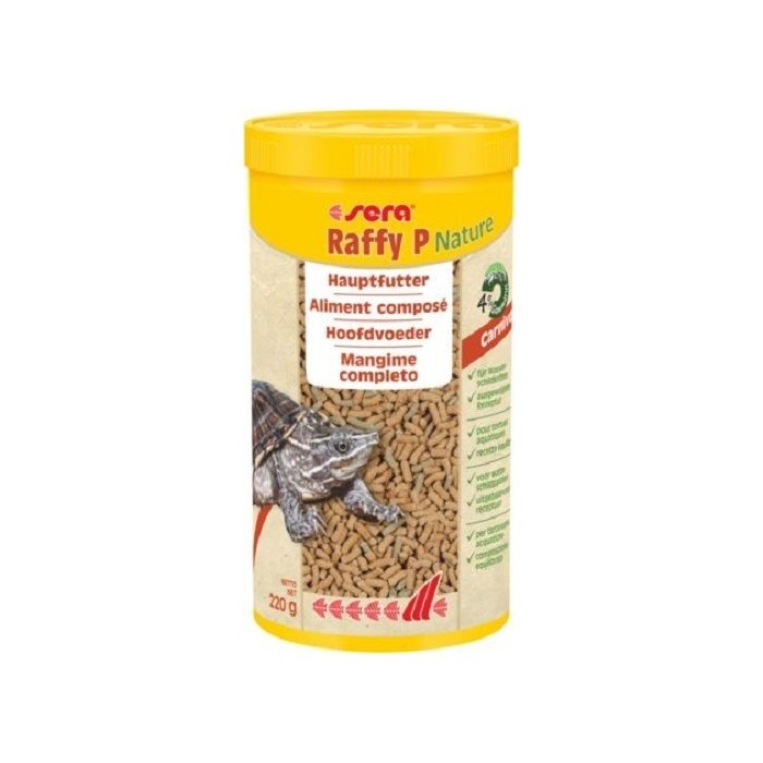 Kilpkonnade toit Sera Raffy P Nature / 1000ml