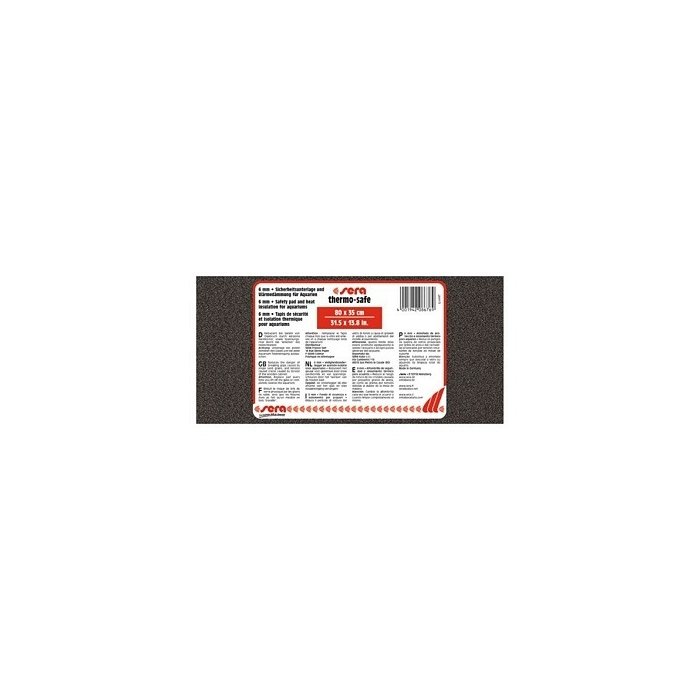 Sera Thermo safe alusmatt 80x35cm