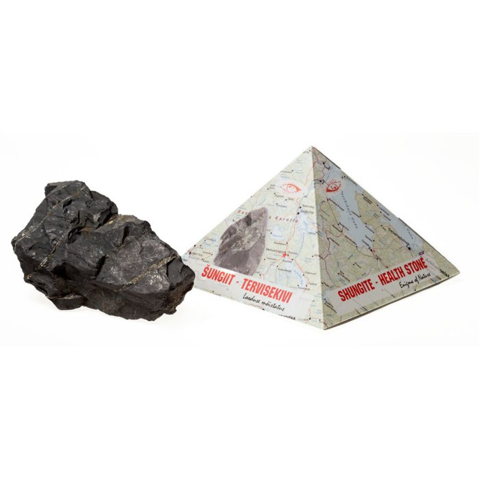 Šungiit-tervisekivi püramiid / 450g 