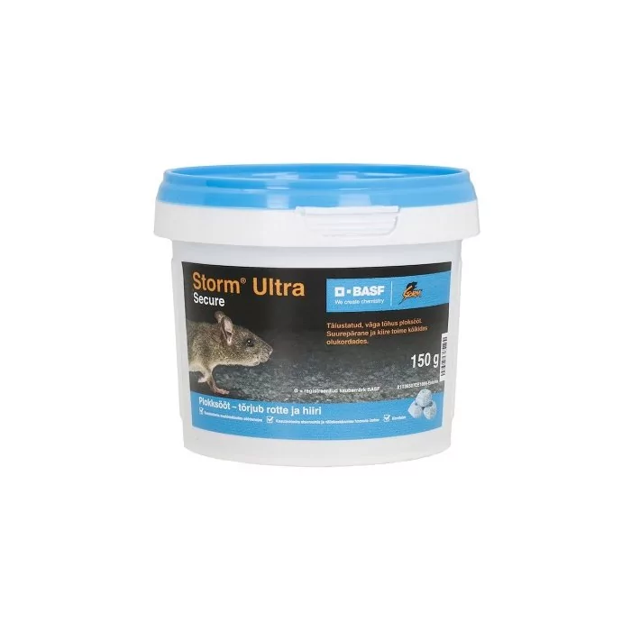 Hiire- ja rotimürk Storm Ultra 150g (25g x 6 tk)