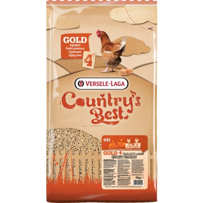 Country's Best täissööt kanadele Gold Gallico Pellet  / 5kg