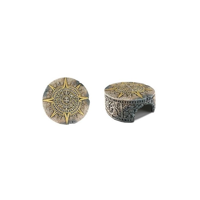Terraariumi dekoor Aztec Kalendrikivi PT3166