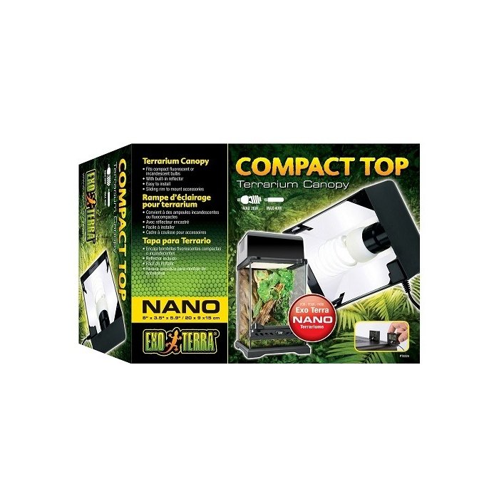 Compact Top terraariumi valgusti / nano	