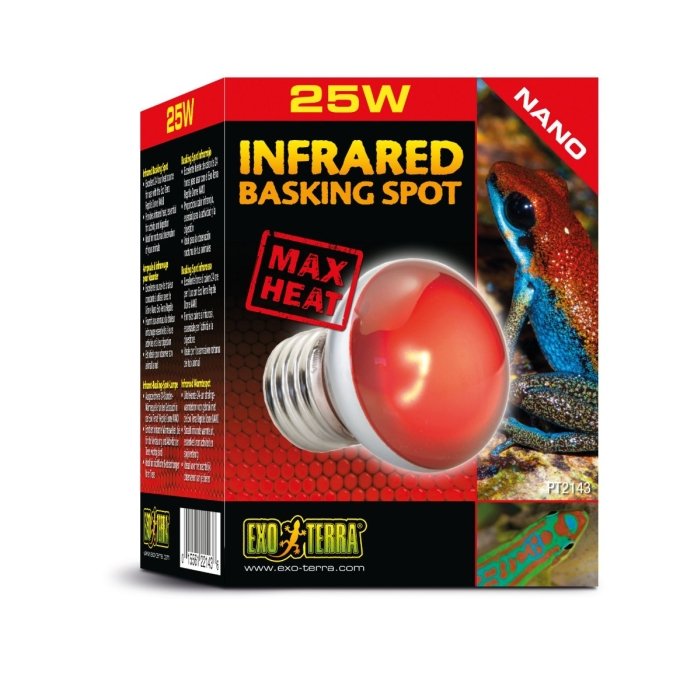 Terraariumi lamp Infrared Basking Spot NANO 25W PT2143