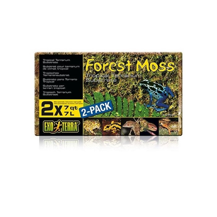 Terraariumi substraat Forest Moss 500g.