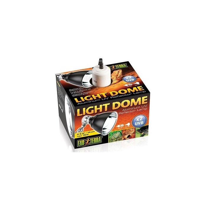 Rippuv valgusti hõõglampidele Exo Terra Light Dome / 14cm		