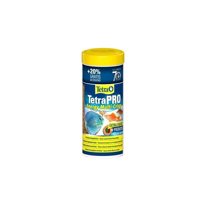 Tetra Pro Energy Multi Crisps täissööt dekoratiivkaladele / 250ml