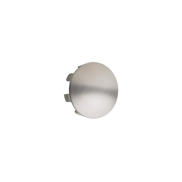 Trepikäsipuu otsakork tasapinnaline / 40mm / harjatud nikkel ( 2tk )