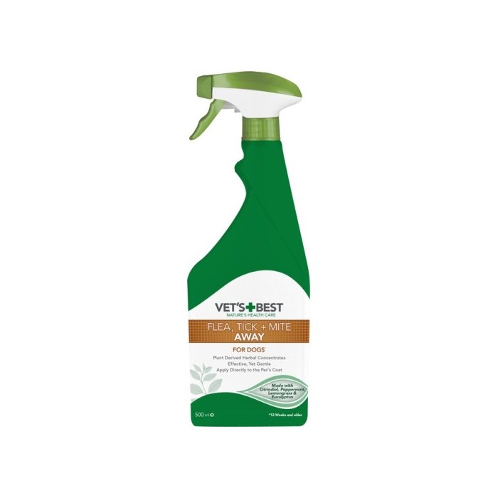 Vet´s Best kirbu- ja puugisprei Natural / 500ml