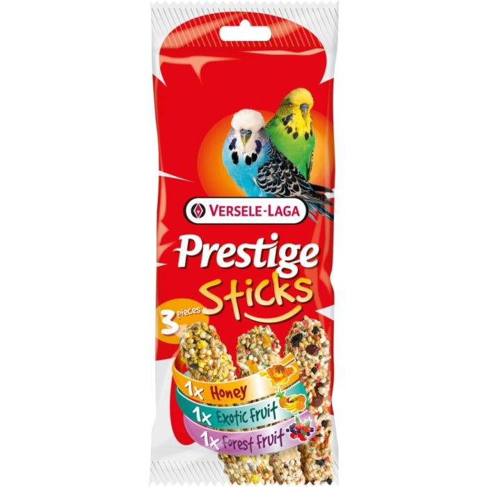 Versele-Laga Prestige Sticks viirpapagoide maiustevalik / 3tk.