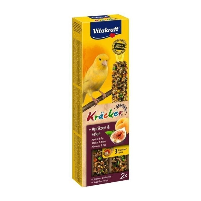 Vitakraft Kräcker Fruit maiuspulk kanaarilinnule / 2tk 