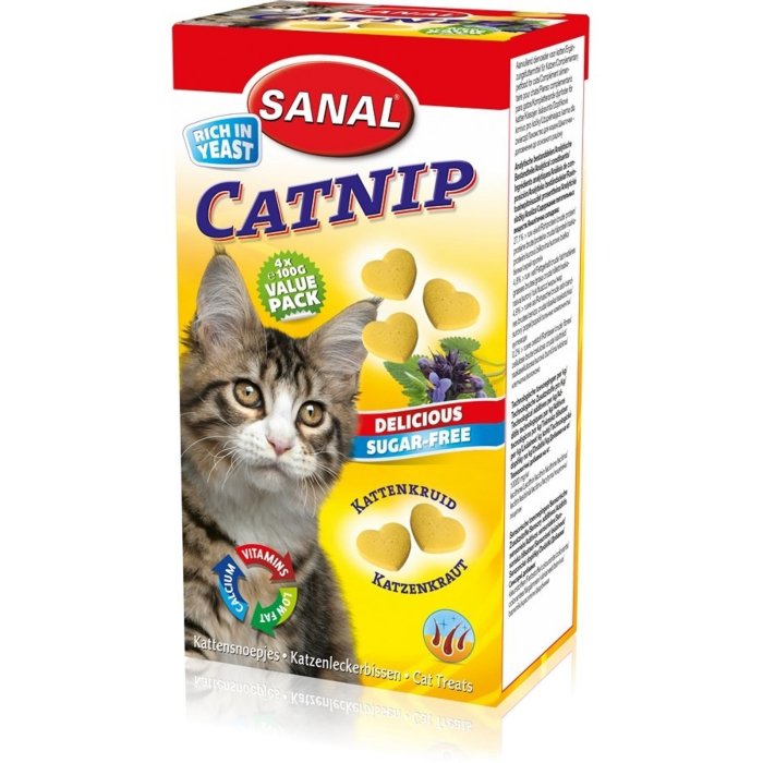 Vitamiinid kassidele Sanal  Catnip / 30g