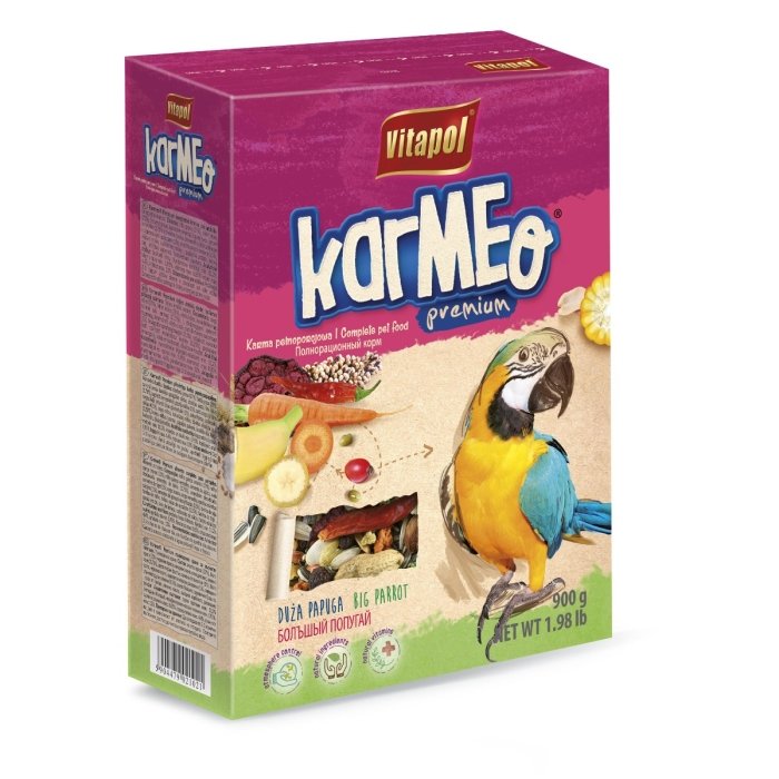 Vitapol Bird Food for Big Parrots komplekssööt / 900g