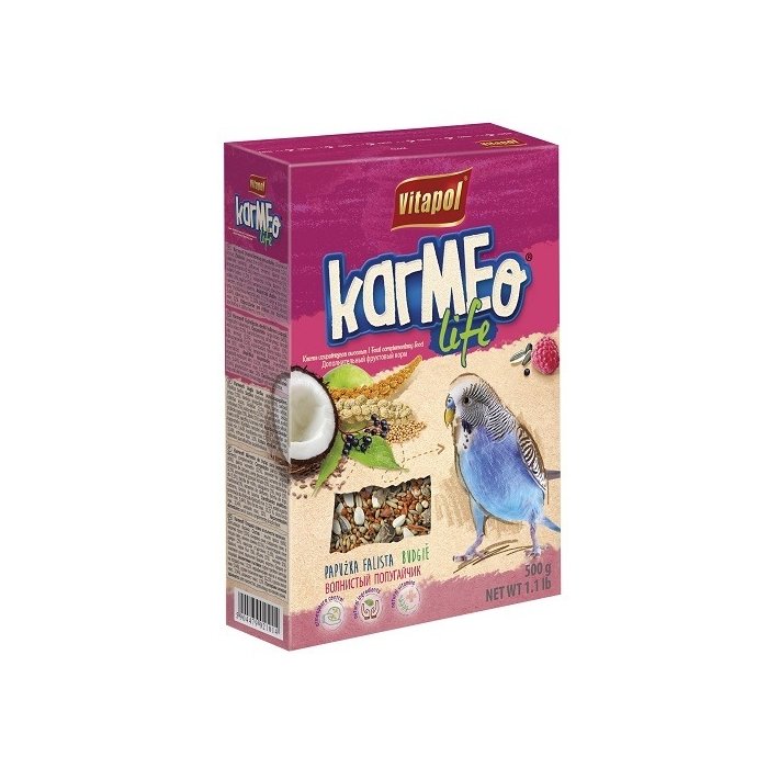 Vitapol Sööt viirpapagoidele puuviljadega / 500g