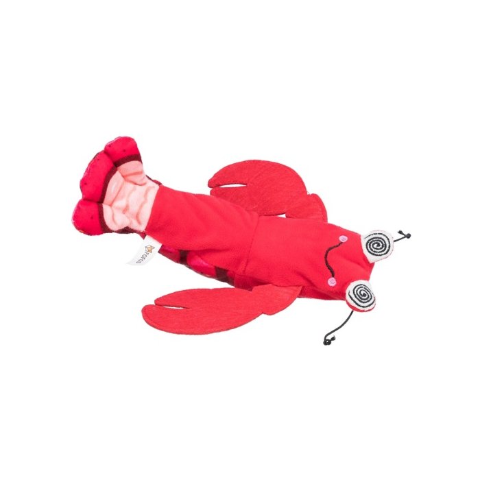 Kassi mänguasi Wriggle vähk, kangas, kassinõges, 23 cm