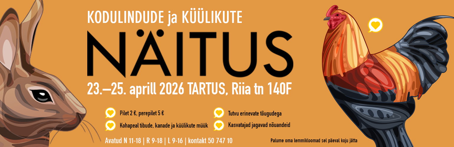 Tartu linnunäitus 2026