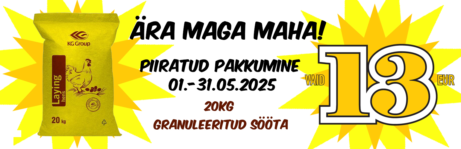 Kanasööda sooduspakkumine